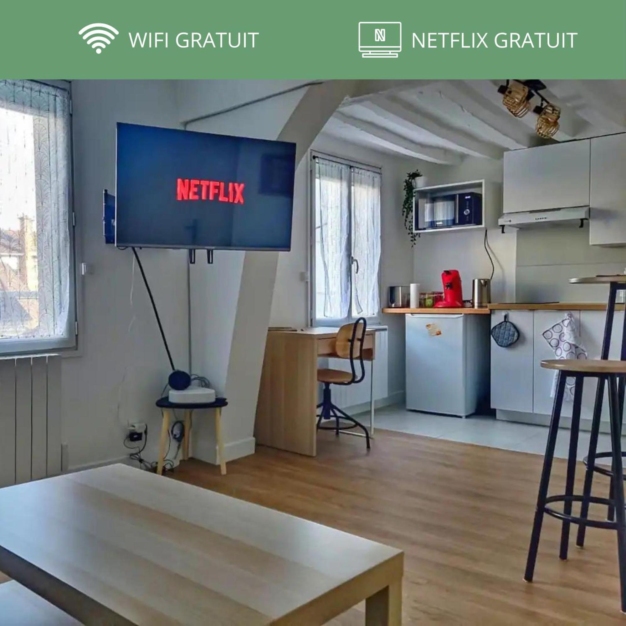 Au P'Tit Lagny - Rue Pietonne Apartman Kültér fotó