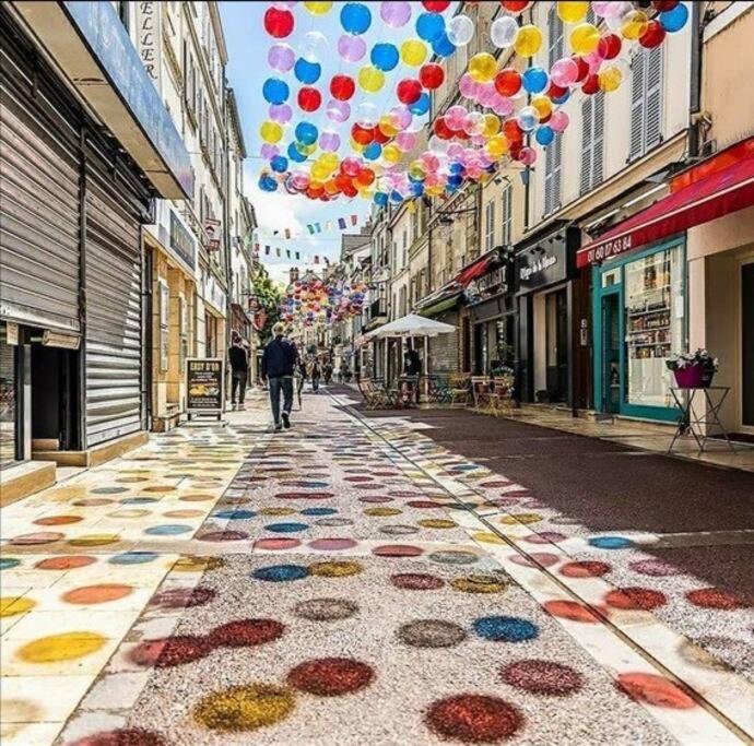 Au P'Tit Lagny - Rue Pietonne Apartman Kültér fotó